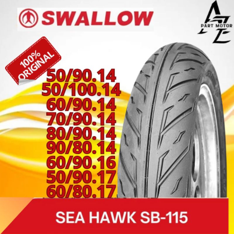 BAN MOTOR SWALLOW (50/100.14 / 60/90.14 / 70/90.14 / 80/90.14 / 90/80.14 / 60/90.16 / 50/90.17 / 60/