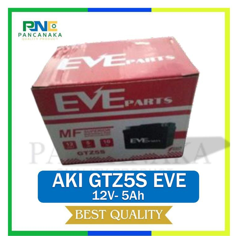 AKI GTZ5S EVE 12V- 5Ah/10Hr/ AKI
