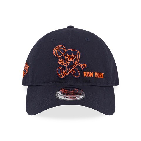 TOPI NEW ERA New York Knicks City Vibe NY Cartoon Cap ORIGINAL 100% 13773873