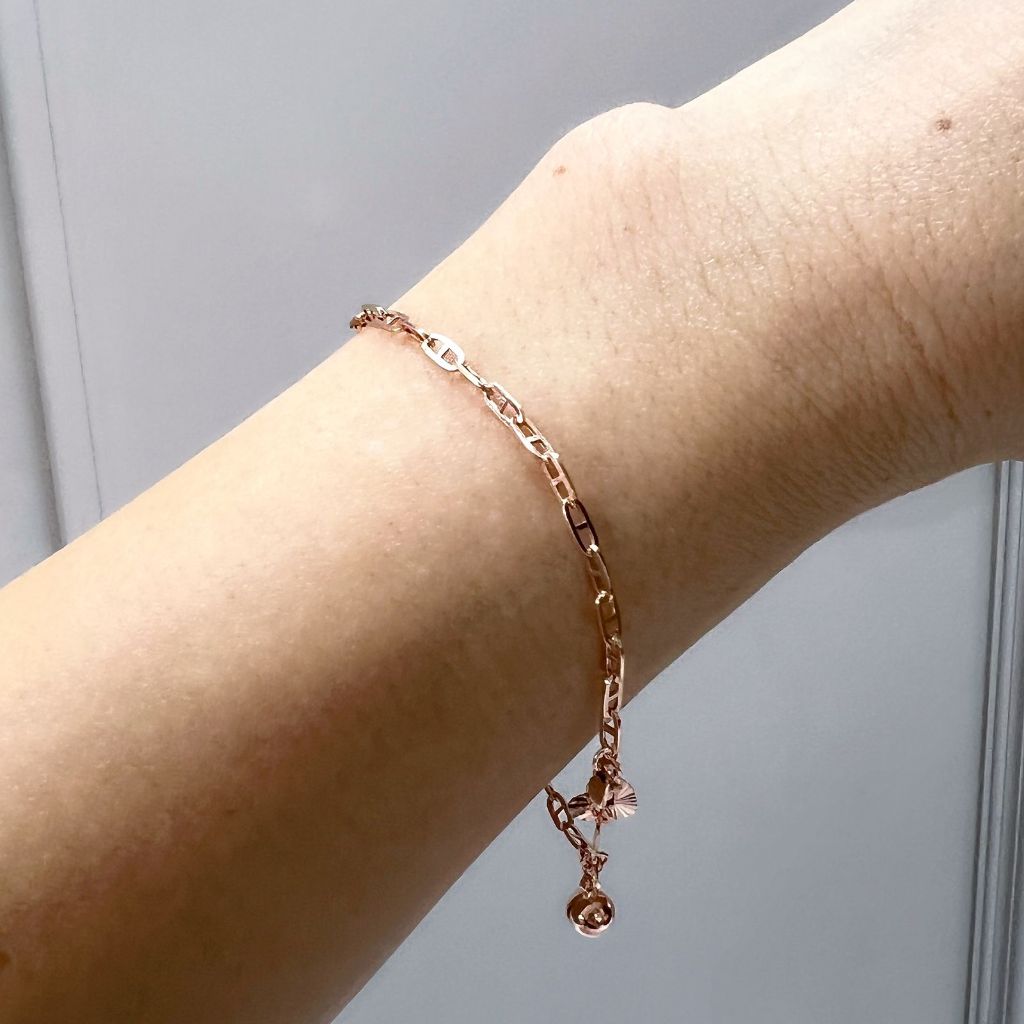 Gelang Emas Kadar 750 (17K) Model Variasi 1 - 6 Gram an