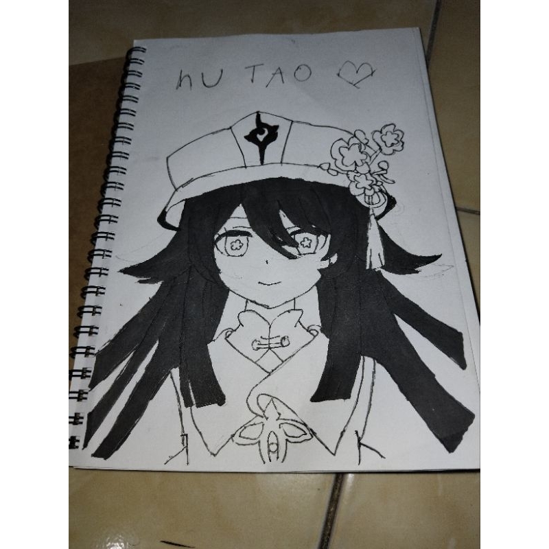 jasa gambar sketsa anime