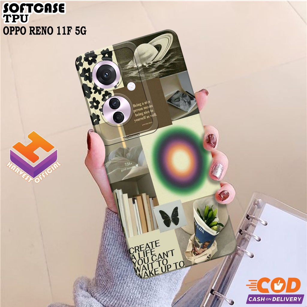 Case Hp Oppo Reno 11F 5G 2024 - Softcase Oppo Reno 11F 5G Terbaru - Casing Oppo Reno 11F 5G - Kesing
