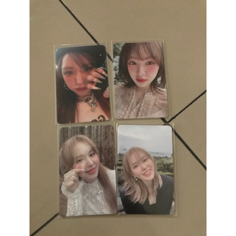 WENDY BIRTHDAY SMCU LIKE WATER OFFICIAL PHOTOCARD