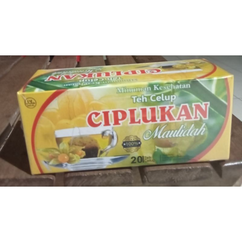 

Paket 2 Teh celup daun ciplukan//Obat herbal Teh celup daun/ Batang ciplukan isi 20 pcs