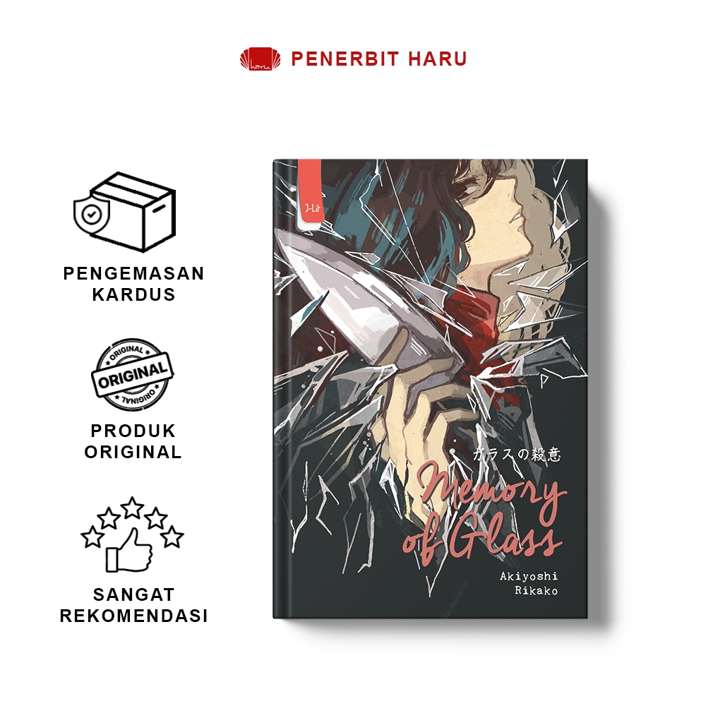 Novel | Memory Of Glass | Akiyoshi Rikako | Penerbit Haru | Buku Misteri, Thriller, & Iyamisu