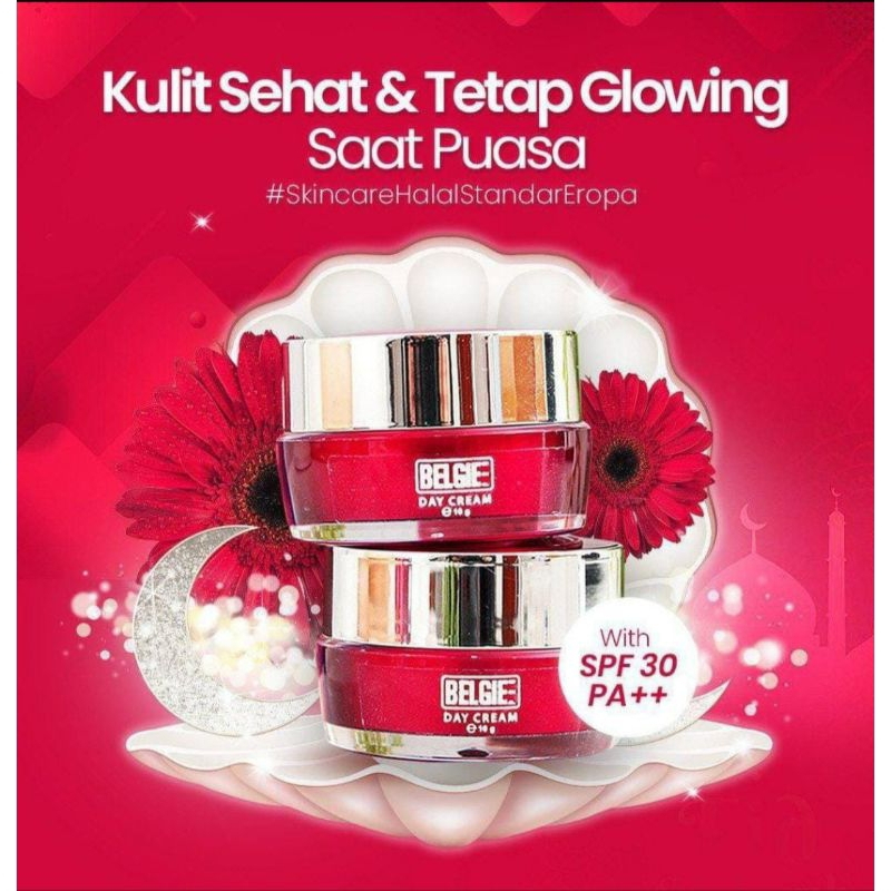 Belgie Pro Day Cream 100% Asli, BelgiePro Day Cream Sertifikasi BPOM MUI