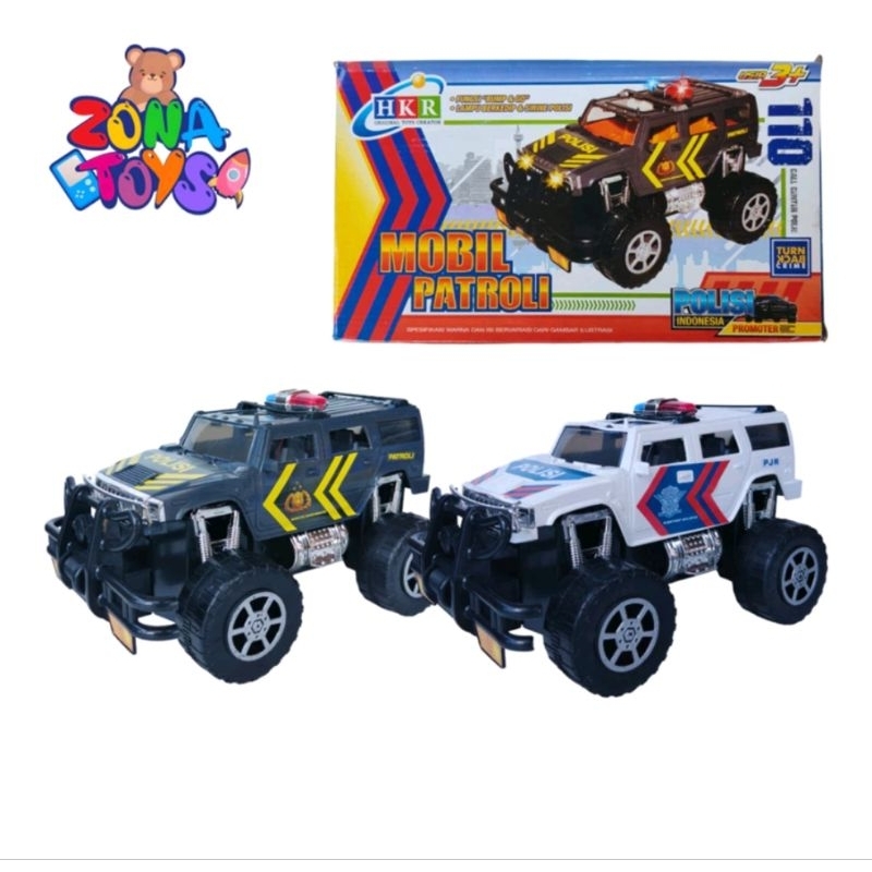 MAINAN ANAK MOBIL JEEP SIRINE BATERAI MOBIL JEEP BESAR SIRINE BATERAI