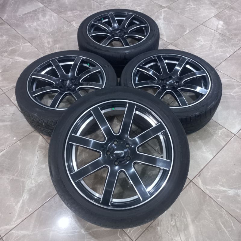 VELG MOBIL BEKAS MERK ASTRO R20X8.5 PCD 5X114.3 VELG ONLY BAN HANYA BONUS