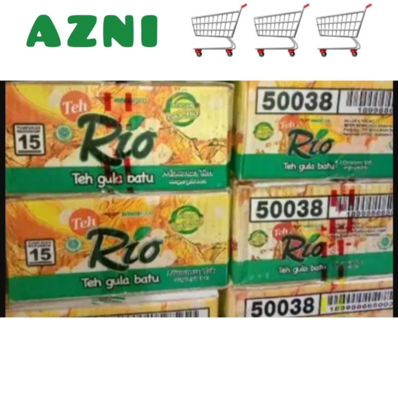

Teh Rio minuman 1 dus karton isi 24 Pcs