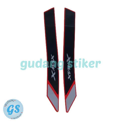 STICKER STRIPING BODY MOTOR YAMAHA XMAX 2022 MERAH SEPASANG