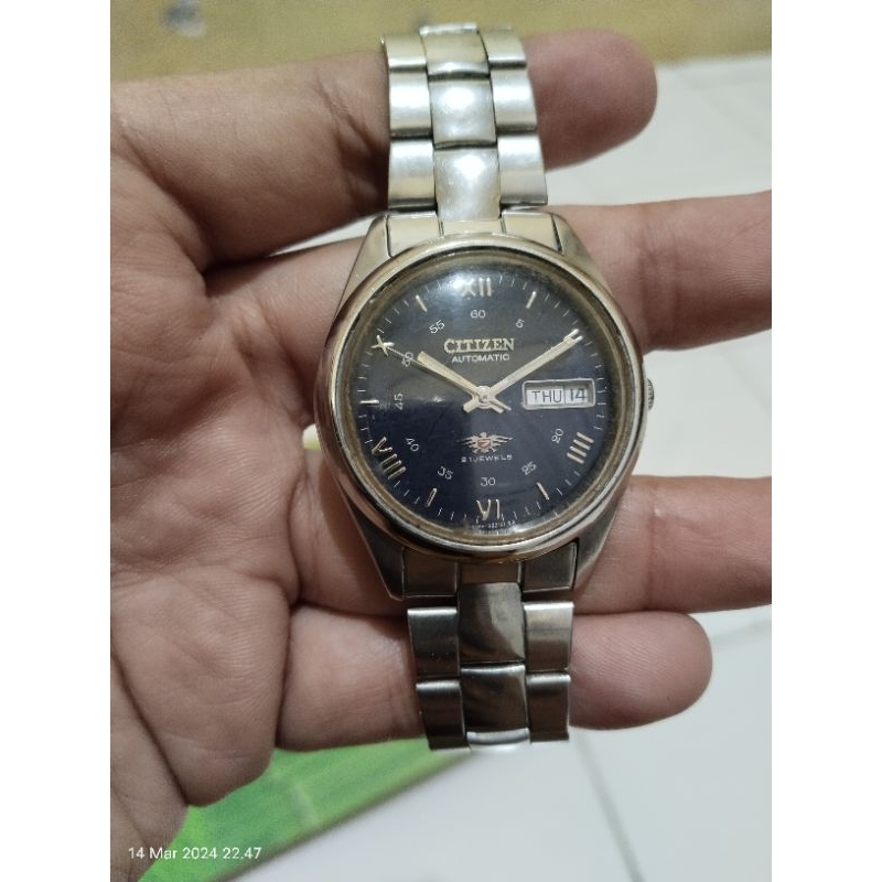 jam tangan second Citizen automatic