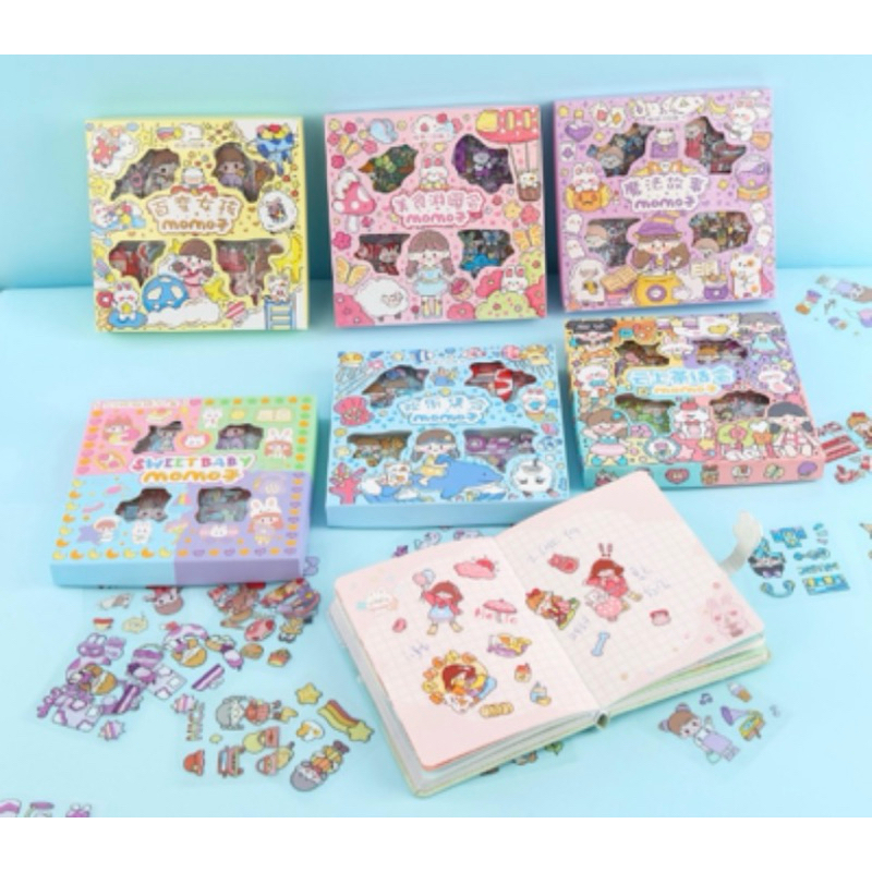 

Stiker 2D Momo Botol Minum Tumblr Viral Lucu Korea DIY/Stiker Aesthetic DIY Buku Diary / Stiker Tumblr paper stationery Isi 100 pcs