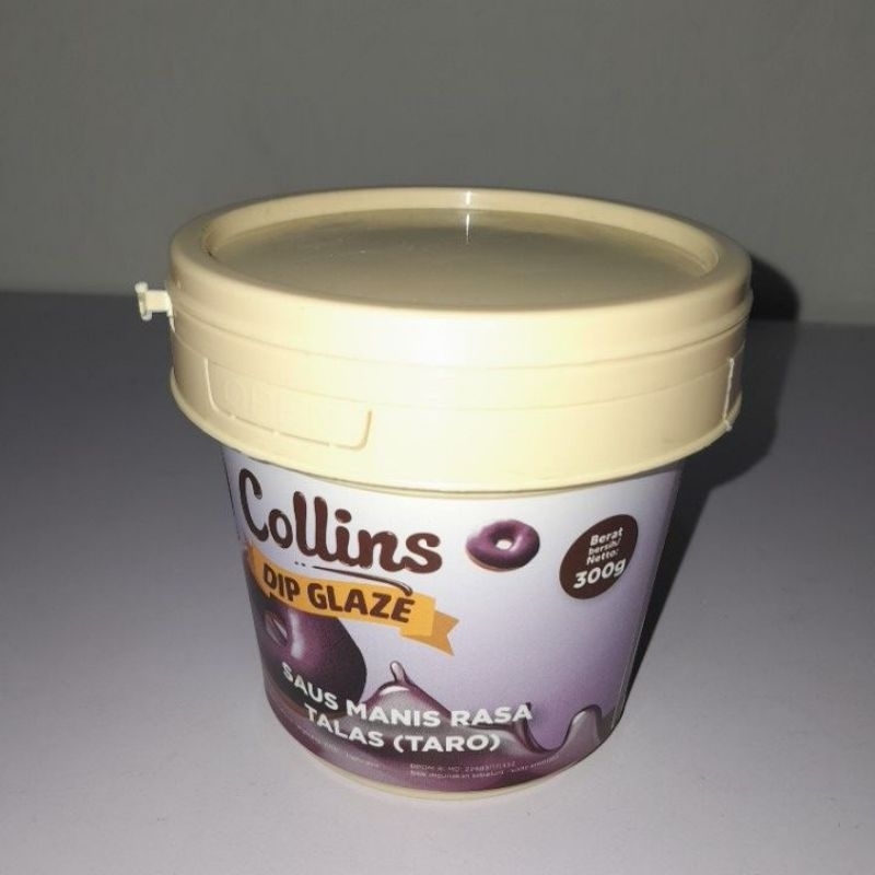 

Collins Dip Glaze 300g coklat Saus Manis Rasa (Talas) Taro