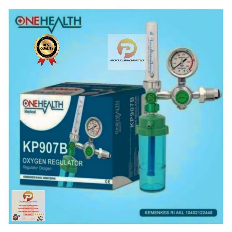 REGULATOR OKSIGEN ONEHEALTH/REGULATOR TABUNG OKSIGEN
