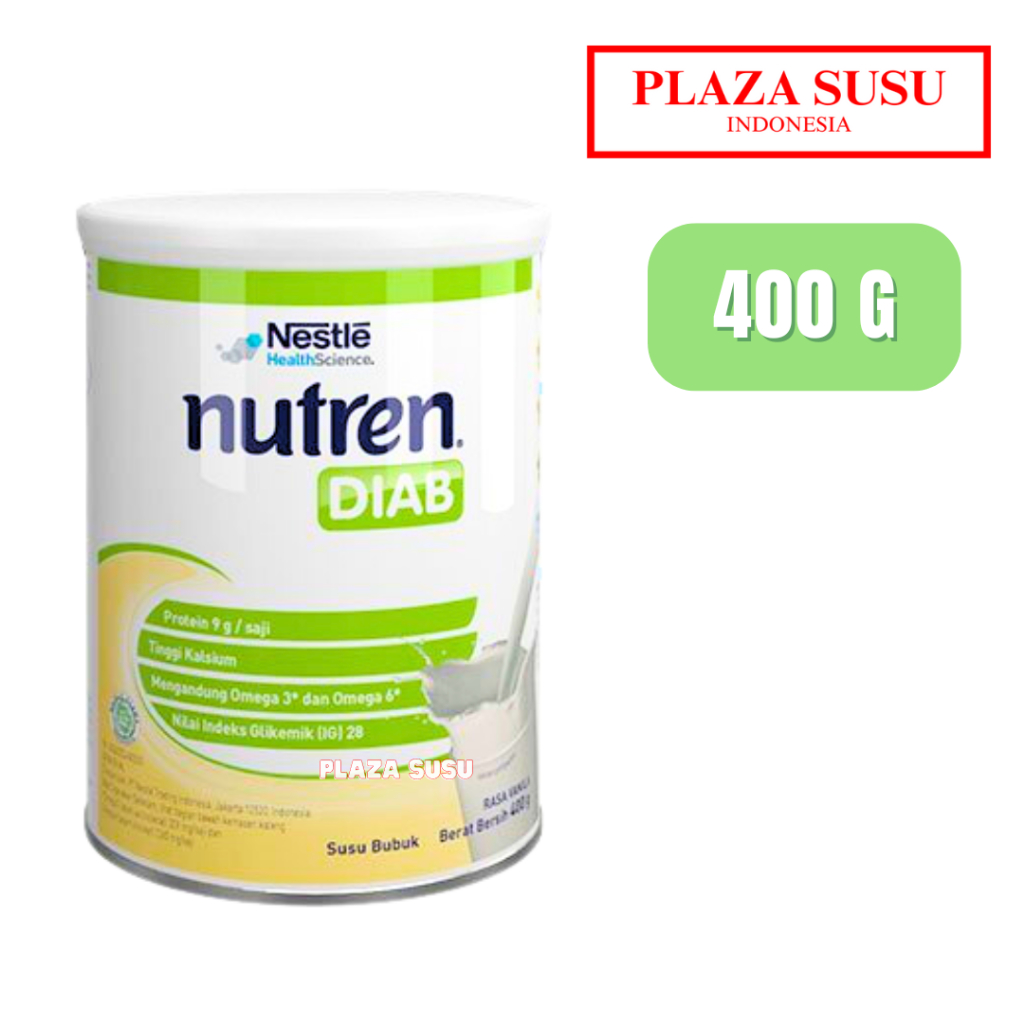 

NESTLE NUTREN DIAB VANILA 400 G SUSU KHUSUS DIABETES