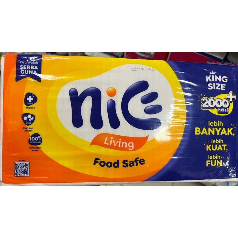 Tissue Nice 2ply 1000sheet