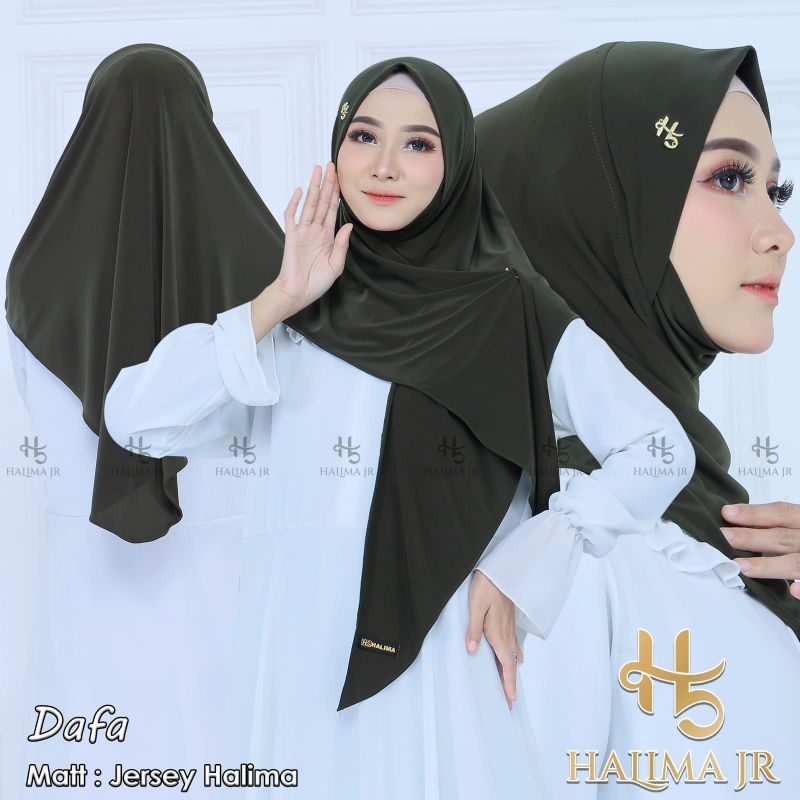 hijab instant melayu dagu dafa / segitiga instan melayu dafa