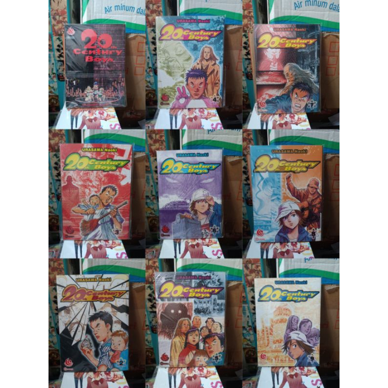 Komik 20Th Century boys 1,2,3,4,5,6,7,8,9 cabutan / Komik 20Th Century boys vol 1,2,3,4,5,6,7,8,9 ca