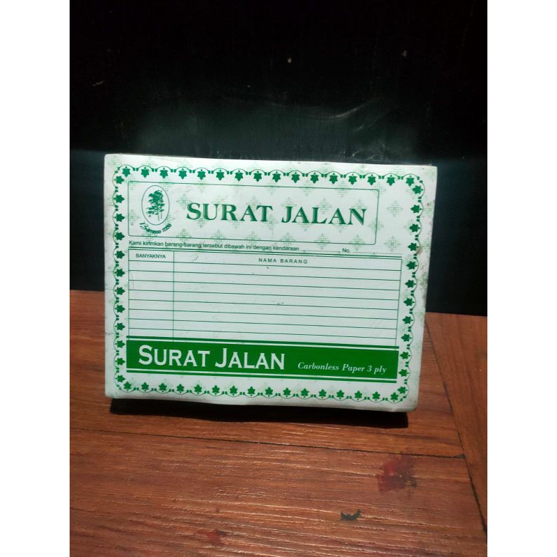 

1buku surat jalan 3ply