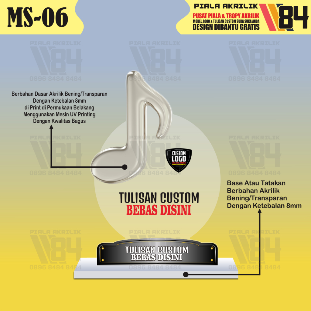 Plakat Music, Piala Music, Tropy Music, Tropi Musik, Plakat Musical, Piala Musical, Tropy Musical, P
