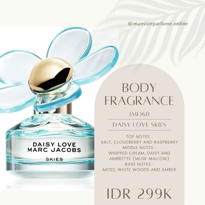MANSIIN Parfum Premium , Marc Jacobs Daisy Love Skies