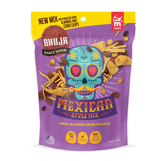 

Bhuja Mexican Style Mix 70g