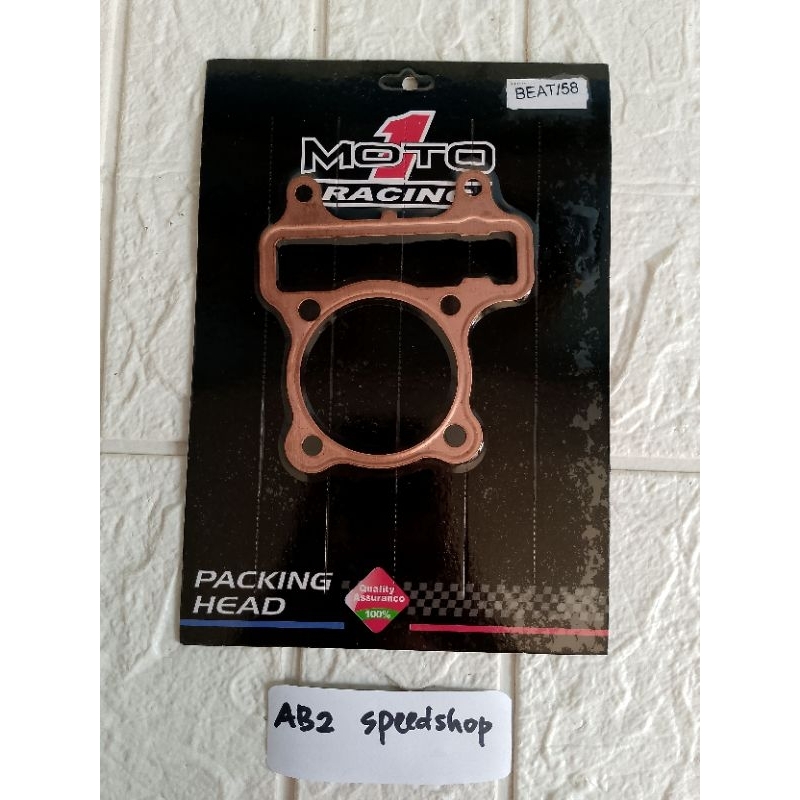 Paking head tembaga Beat Karbu 55 56 58 Paking head kompresi Beat Karbu 55 56 58 by moto1