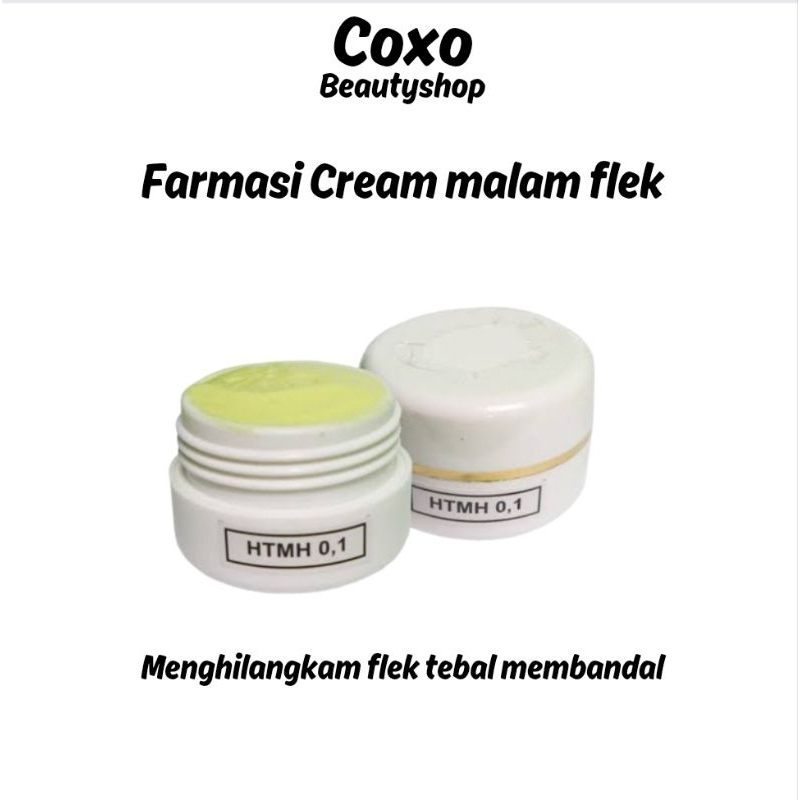 cream malam farmasi penghilang flek