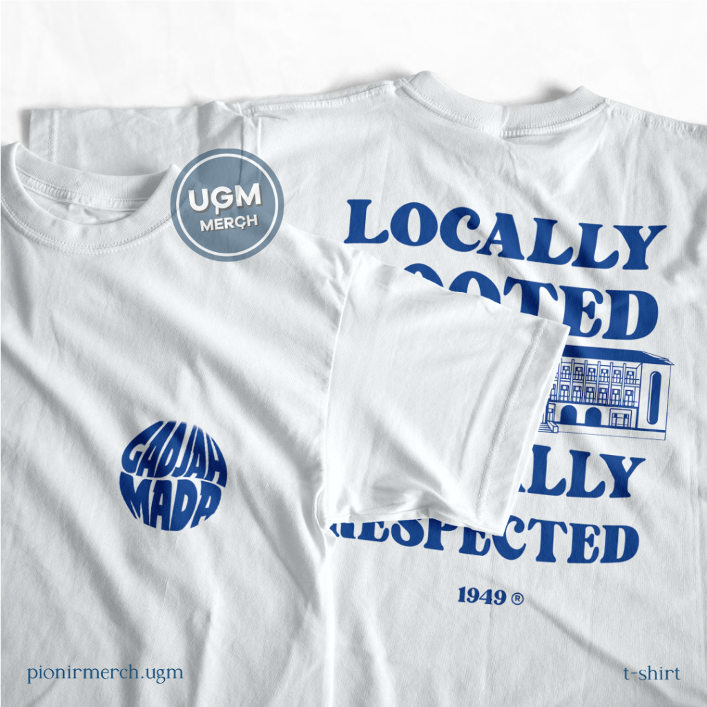 T-shirt UGM White | Universitas Gadjah Mada