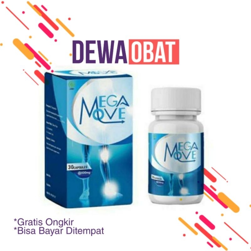 Megamove Asli Original Megamove Obat Herbal Atasi Nyeri Tulang dan Sendi Herbal BPOM