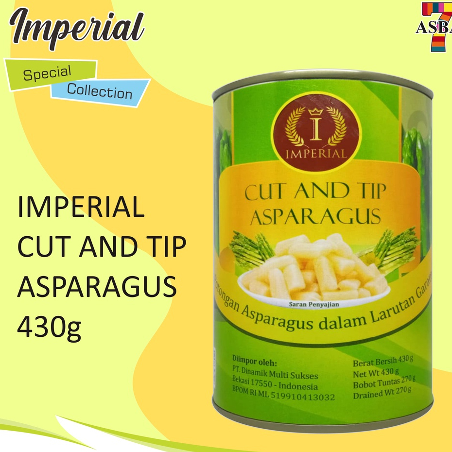 

Imperial Cut And Tip Asparagus 430gr