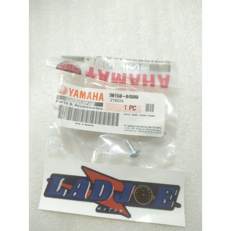 Baut lampu sen (1pcs) RX King 08 new/ 90160-04800/YAMAHA