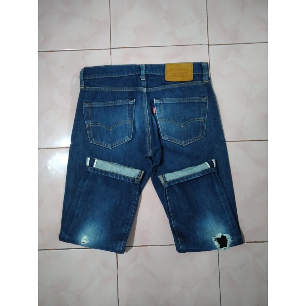 Celana Jeans levi* 511 BIG E selvedge second original