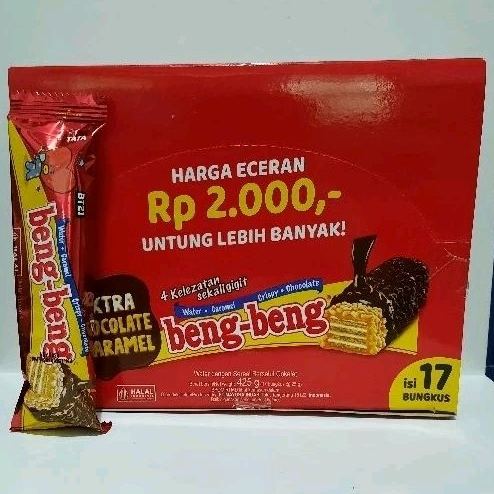 

Bengbeng 1 box isi 17 bungkus