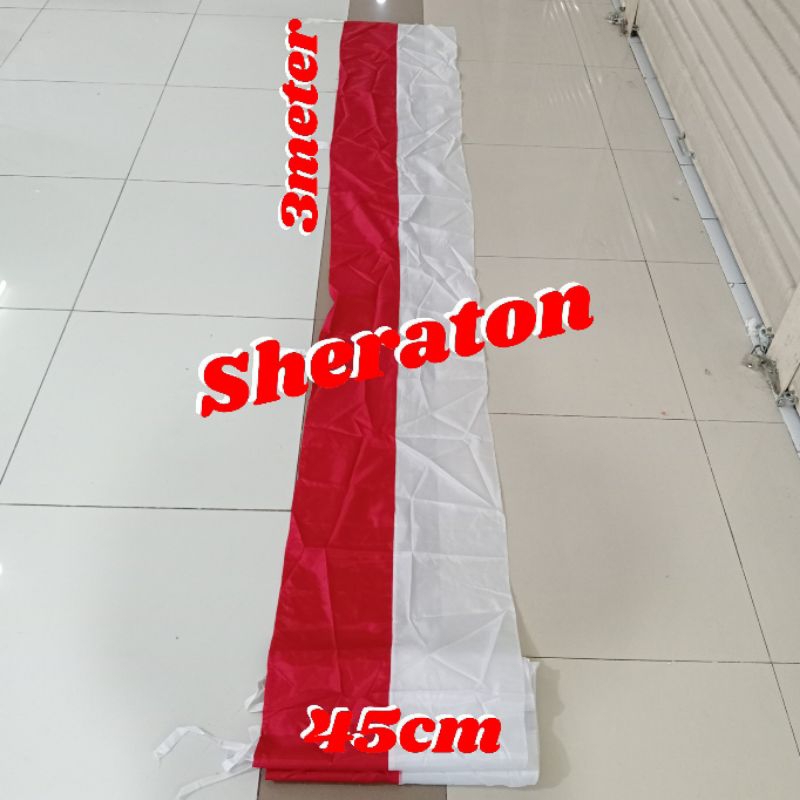 

umbul-umbul merah putih lurus panjang 3meter