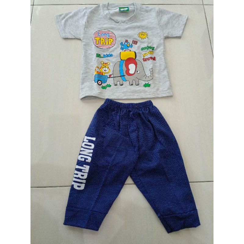setelan unisex new sz 1-2t