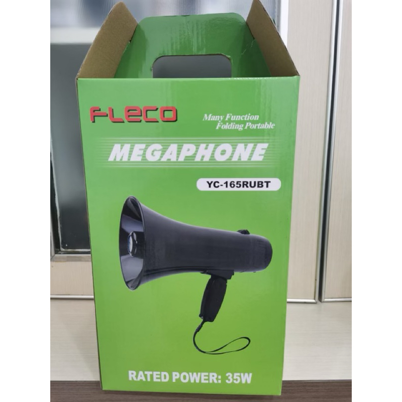 MEGAPHONE TOA FLECO YC-165RUBT / SUPPORT BLUETOOTH/USB