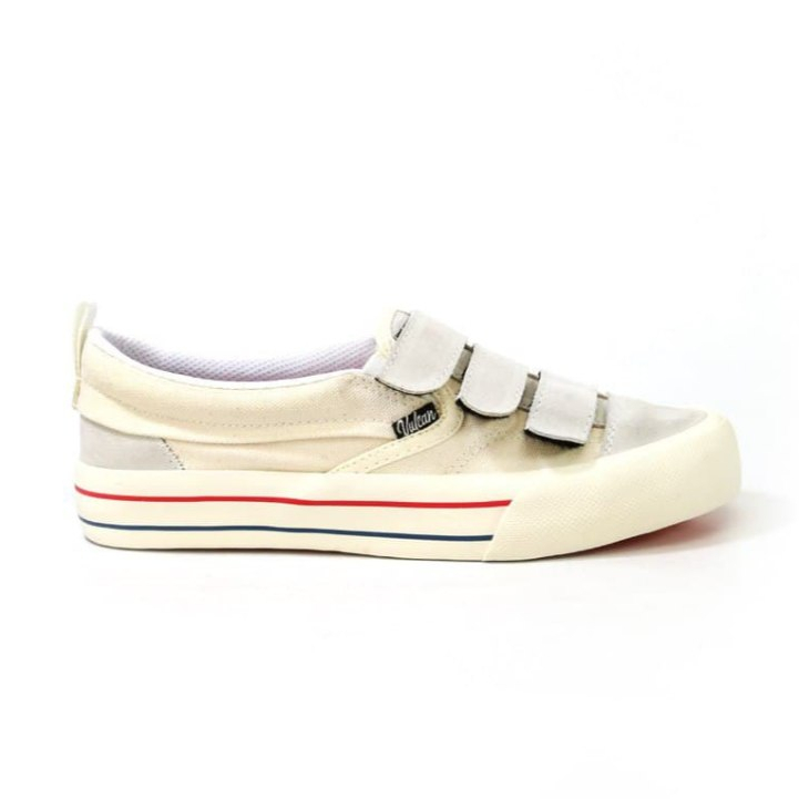 VULCAN - Westown renegade Velcro (off-white) - Sepatu vulcanized