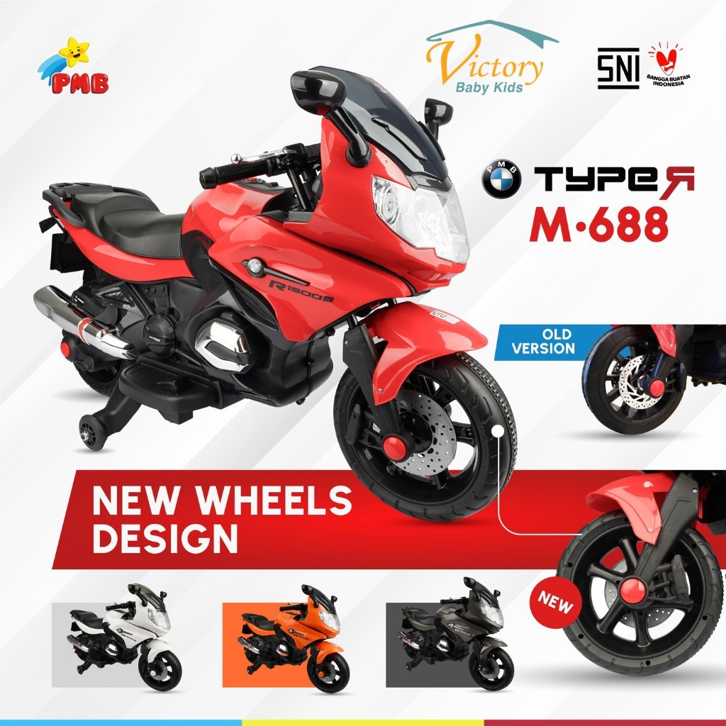 PMB Toys Motoran Aki M-688 - Ride On