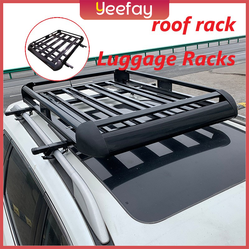 rak mobil , rak bagasi mobil, rak atas mobil Kenderaan Rel atap + rangka kompartemen bagasi aluminiu