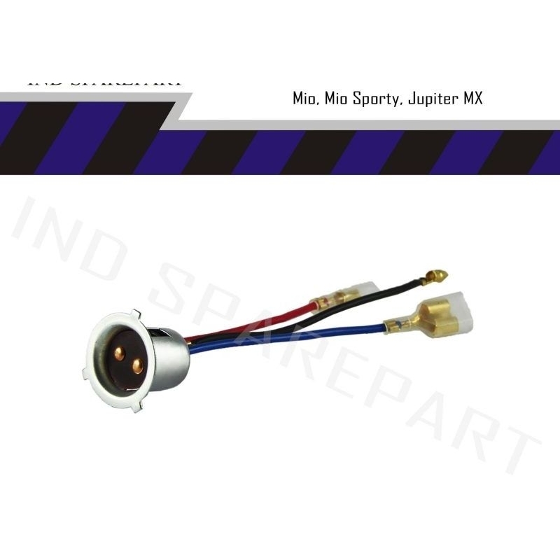 Fitting-Fiting-Cop-Socket-Soket Lampu Depan Mio & Mio Sporty & Fino
