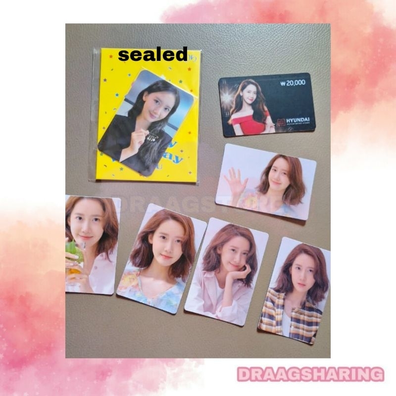 YOONA SNSD PHOTOCARD