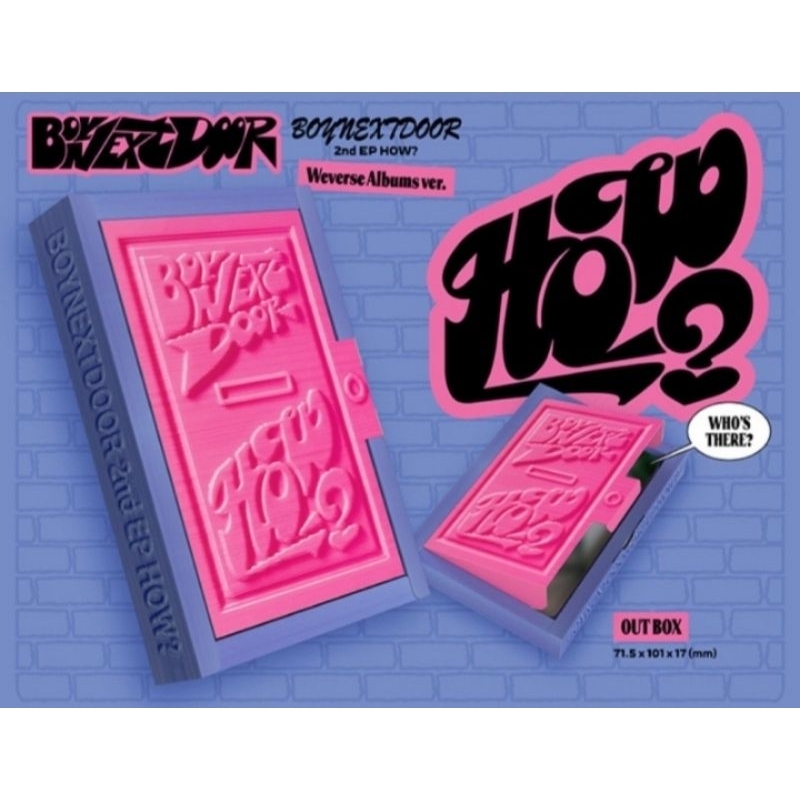 SHARING BOYNEXTDOOR HOW? WEVERSE ALBUM || Boynextdoor HOW ALBUM || AVAILABLE TAESAN PHOTOCARD HOW? W