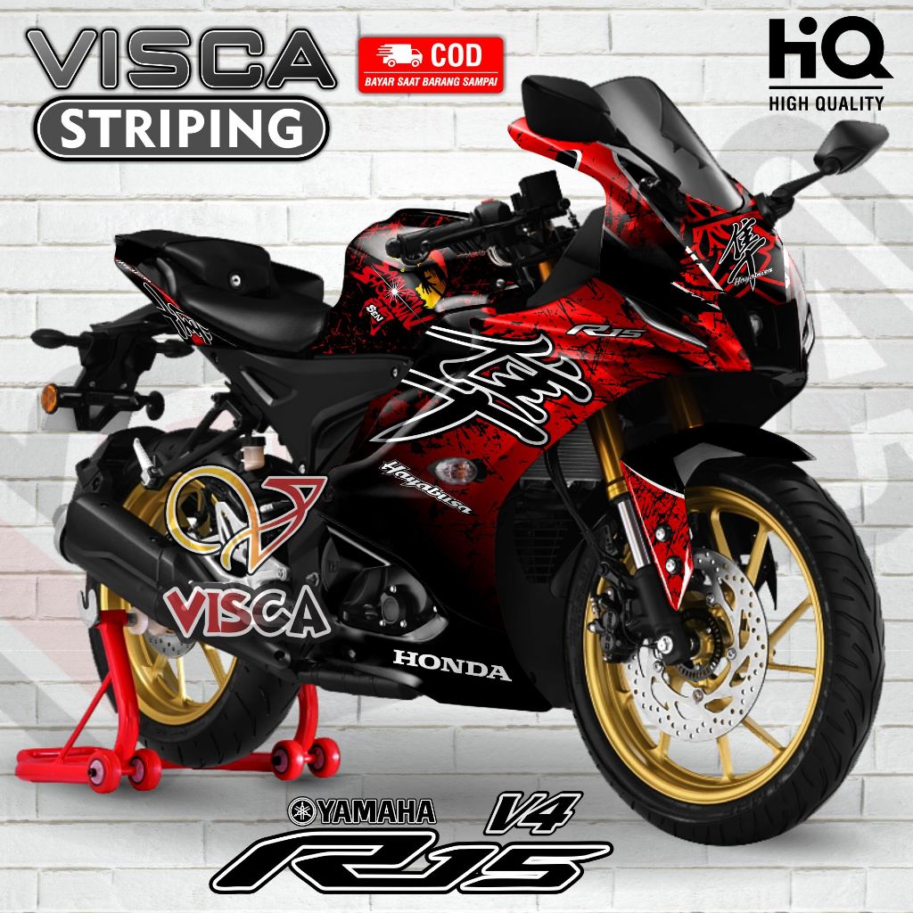 Decal R15 V4 Full Body - Stiker R15 V4 Full Body - Dekal R15 V4 Full Body - Striping R15 V4 Variasi 