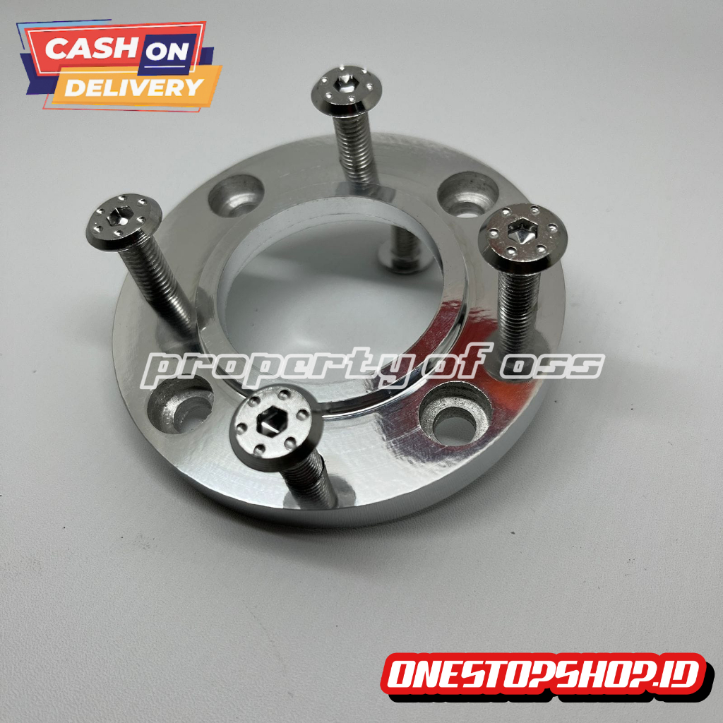 Spacer Adaptor Disk Piringan Datar PNP Tromol Yamaha RX King Plendes Cakram