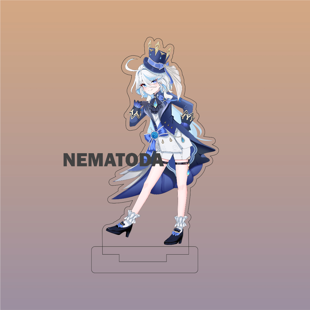 Figure Akrilik Genshin Impact Furina - Standee Akrilik Gensin Impact Furina - Standee Anime