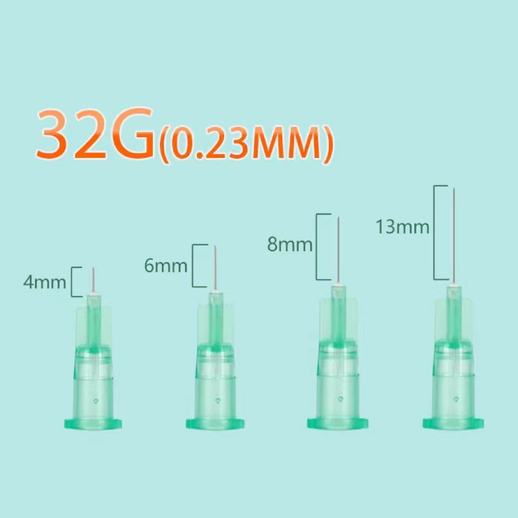 Ecer Jarum Meso 32G X4MM  32GX6MM  32GX13MM  32GX8MM Needle Skin Booster Botox