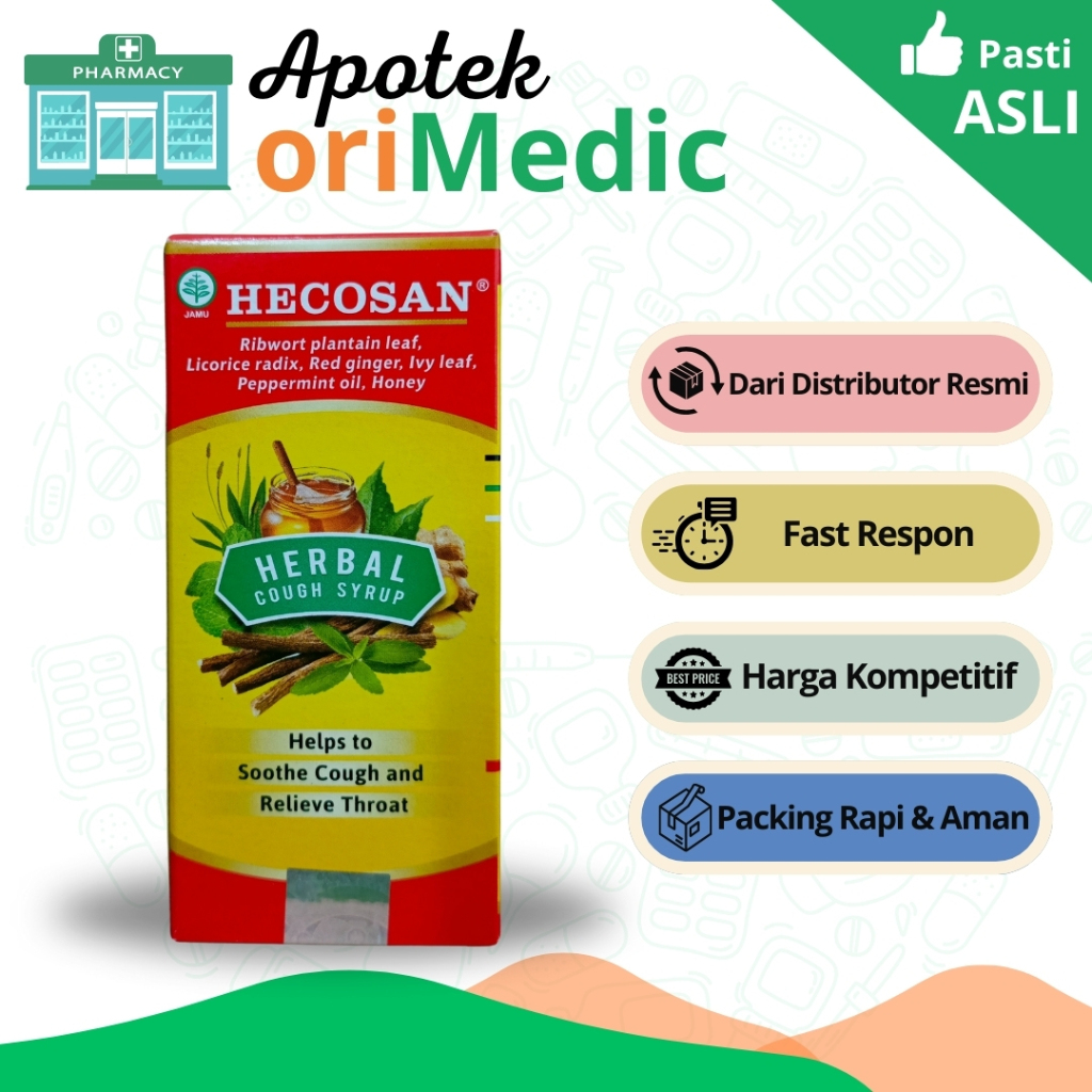 Hecosan Herbal Cough Syrup 120 ml