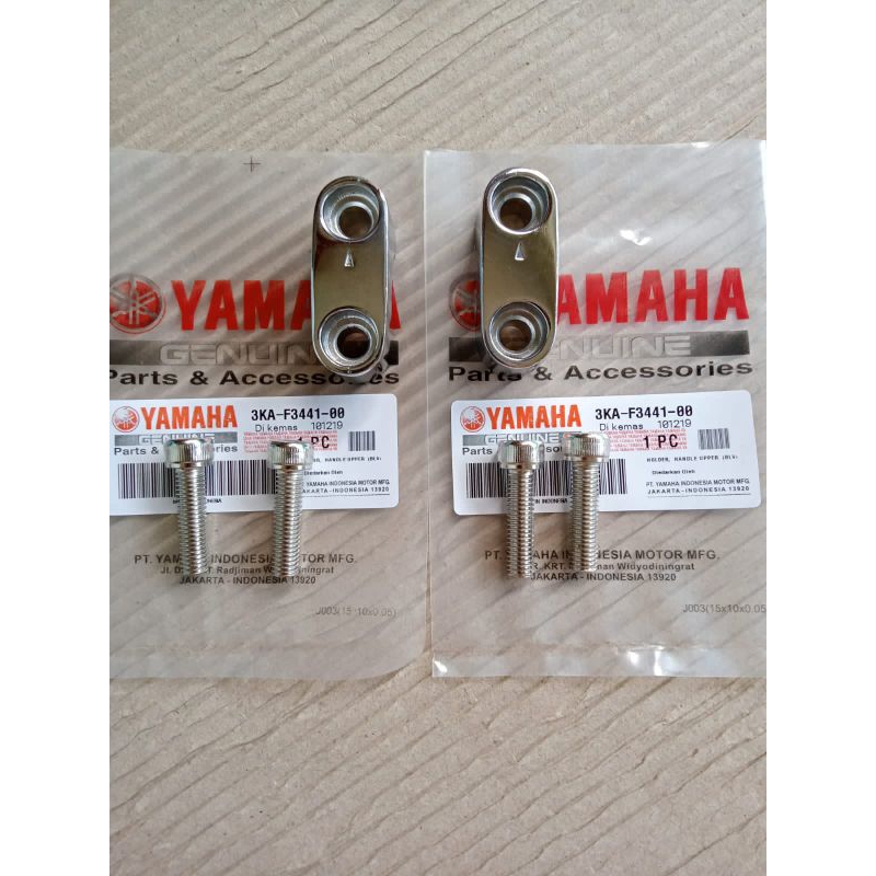 Kleman Stang Raiser Stang Rx King Vixion Scorpio Byson Yamaha Original Chrome