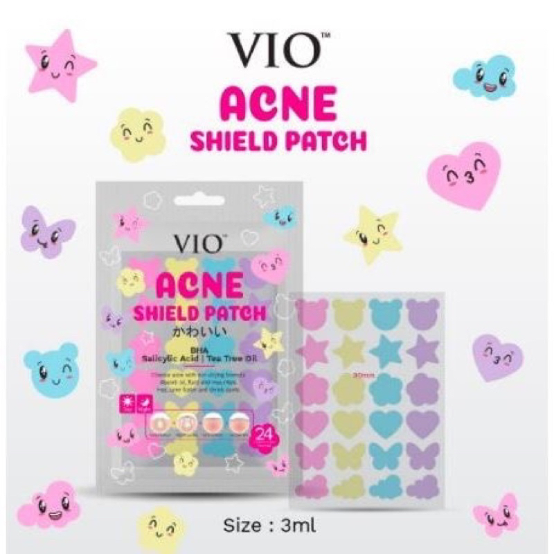 VIO ACNE PATCH SHIELD PATCH | COLORFULL
